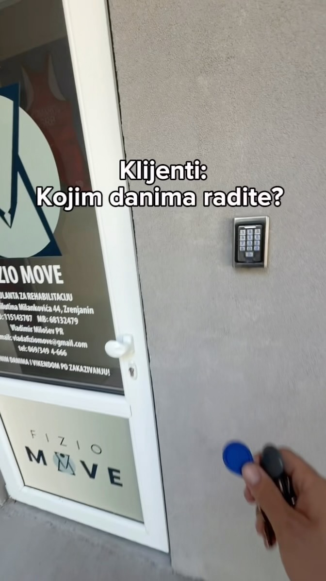 Ulaz u Fizio Move